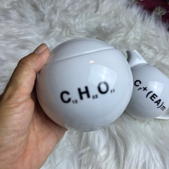 Propaganda Sugar Coffee Creamer Art Periodic Table Chemistry Home Decor - Picture 2 of 10